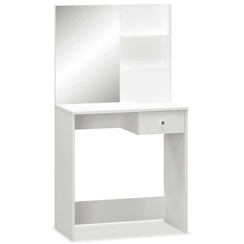 vidaXL Dressing Table Makeup Table Vanity Table with Drawers Engineered Wood