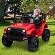 preview thumbnail 1 of 12,  Kids Ride On Toy Electric Car with Remote Control Red