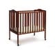 preview thumbnail 13 of 14, Delta Children Portable Crib Dark Cherry