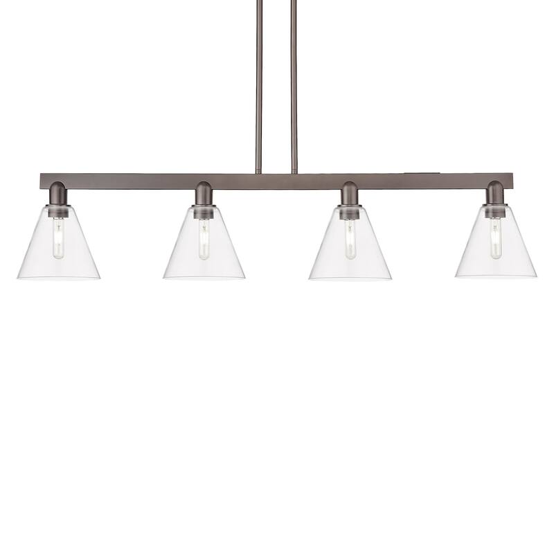Innovations Lighting 716-4I-11-51 Berkshire Glass Linear Berkshire - Oil Rubbed Bronze / Clear
