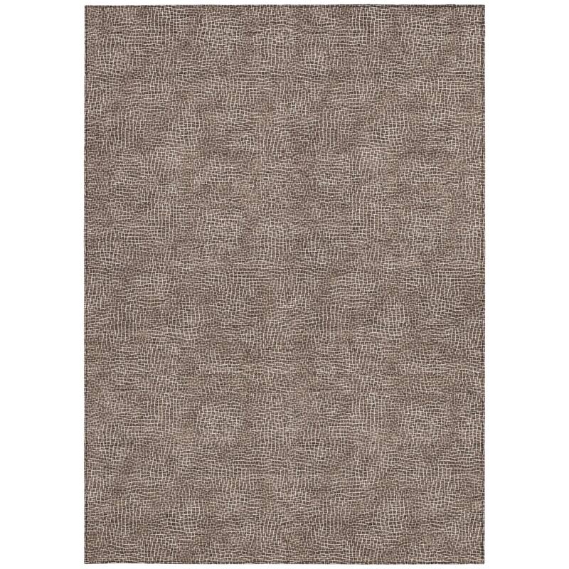HomeRoots Geometric Transitional Rectangle Outdoor Rug