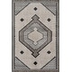 preview thumbnail 1 of 6, Momeni Noho Polyester Medallion Area Rug 2' X 3' - Ivory - Runner/Rectangle