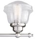 preview thumbnail 2 of 4, Vaxcel Lighting Huntley 3 Light 24" Wide Bathroom Vanity Light with