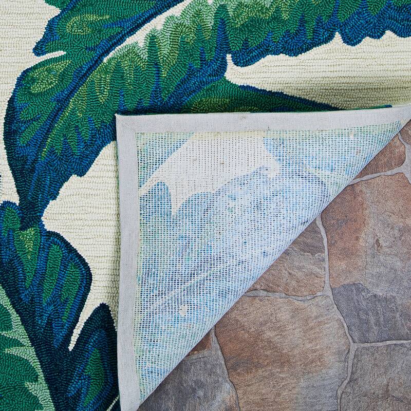 Handmade Miami Wispy Palm Indoor/ Outdoor Area Rug