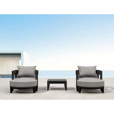 SET-172 5-pc Coronado Aluminum Deep Seating Set