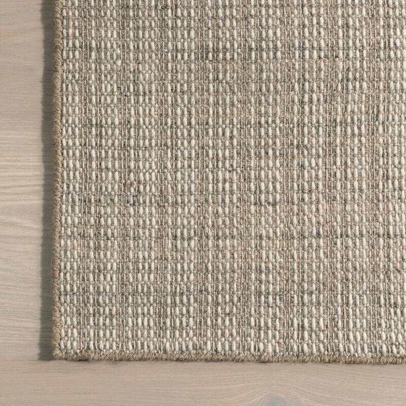 Ander Striped Wool-Blend Area Rug