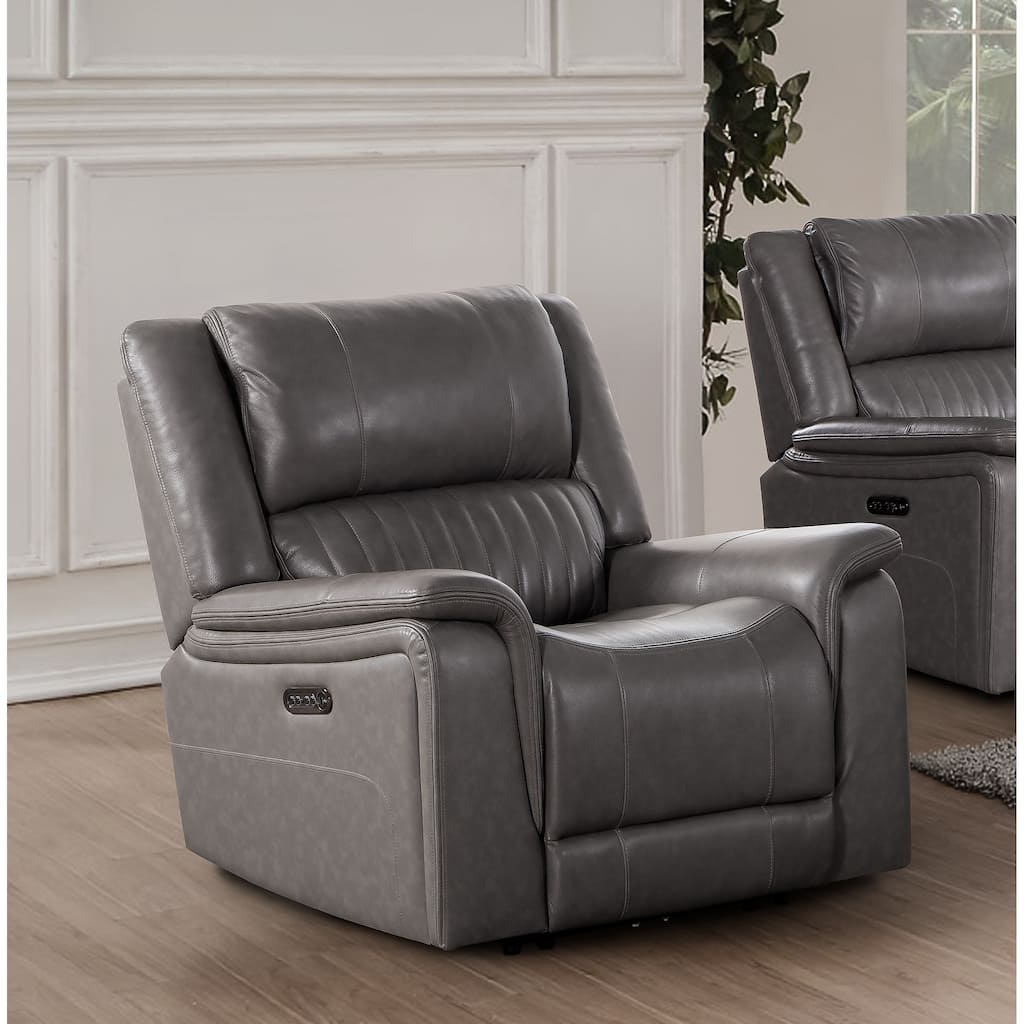 Palmer Top Grain Italian Leather Recliner Chair