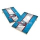 preview thumbnail 1 of 3, Vintage Delaware State University Hornets Regulation 2x4 Cornhole Set