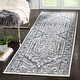 preview thumbnail 44 of 188, SAFAVIEH Adirondack Cheyenne Rustic Oriental Medallion Rug 2'6" x 10' Runner - Ivory/Navy