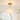 2-Light Ruffled Opal Glass Semi-Flush Mount For Entryways - 10.6 in