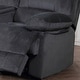 preview thumbnail 8 of 9, Kevin Upholstered Reclining Loveseat Gentle Lower Lumbar Massage