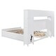 preview thumbnail 36 of 52, Modern Platform Bed with Integrated Cabinet and Drawers
