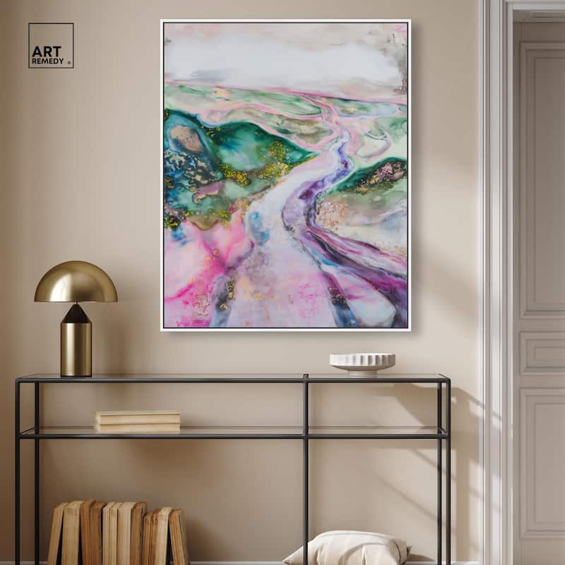 Noir Pulse II Canvas by Art Remedy