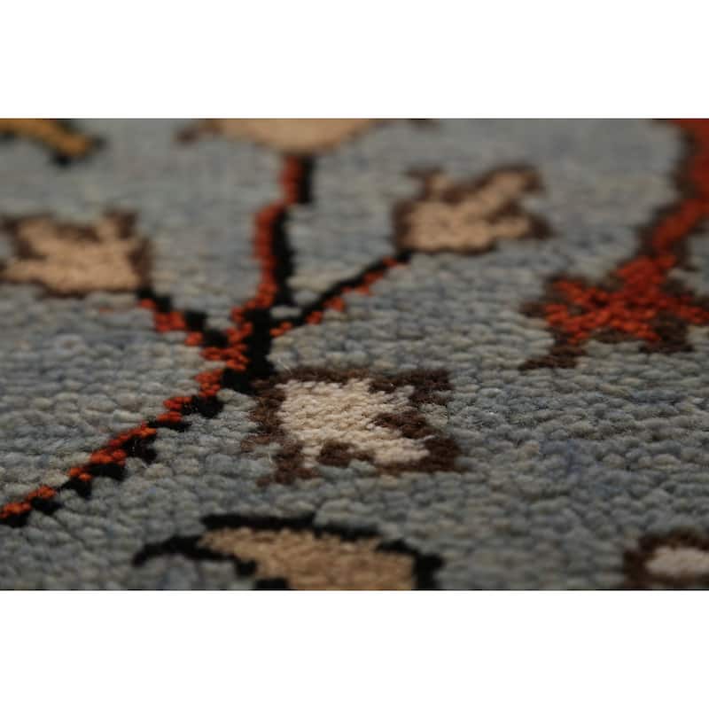 Traditional Ziegler Indian Runner Rug Hand-Knotted Wool Carpet - 2'6"x 7'11"