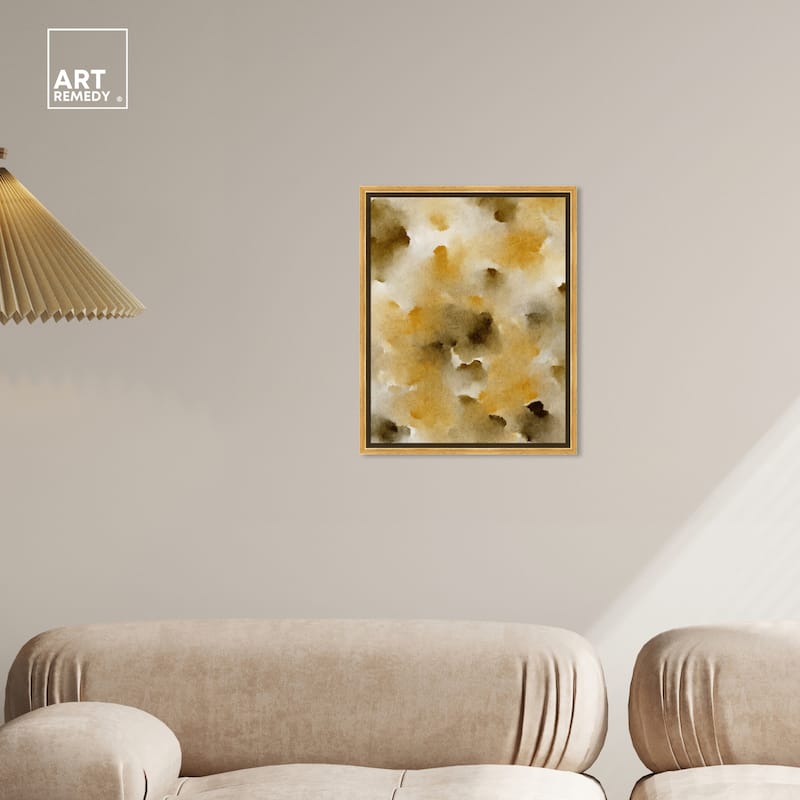 Art Remedy Granola Chocolate Chips Framed Watercolor Boho Abstracts