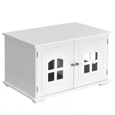 Modern Large Ventilated Private Divider Cat Litter Box
