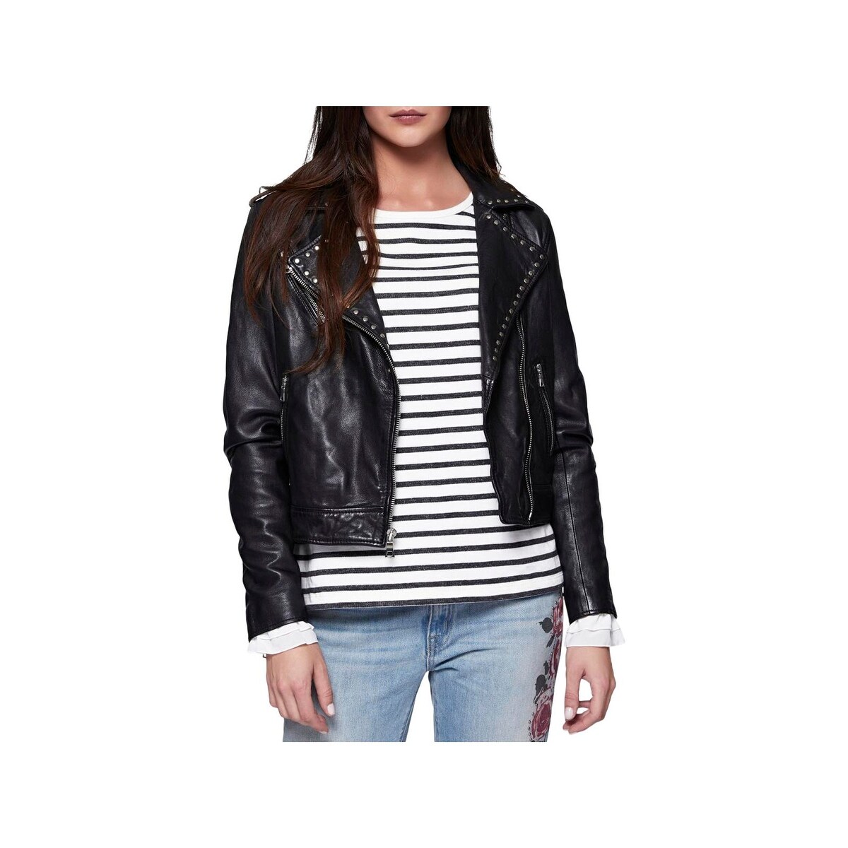 Shop Sanctuary Womens Ophelia Motorcycle Jacket Spring Leather