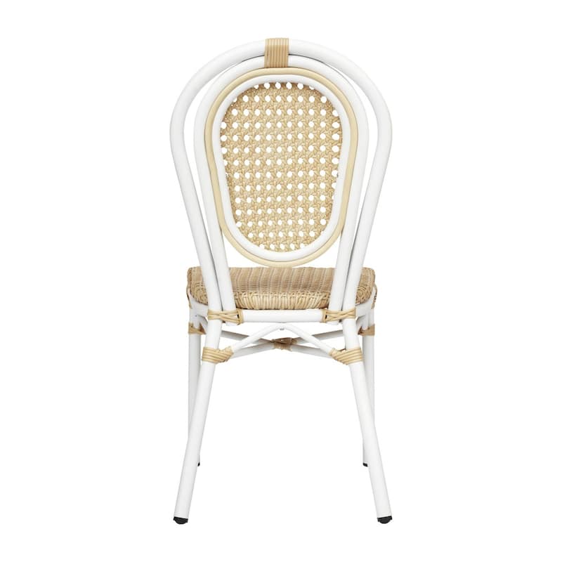 Stacking Bistro Chairs with Metal Frames