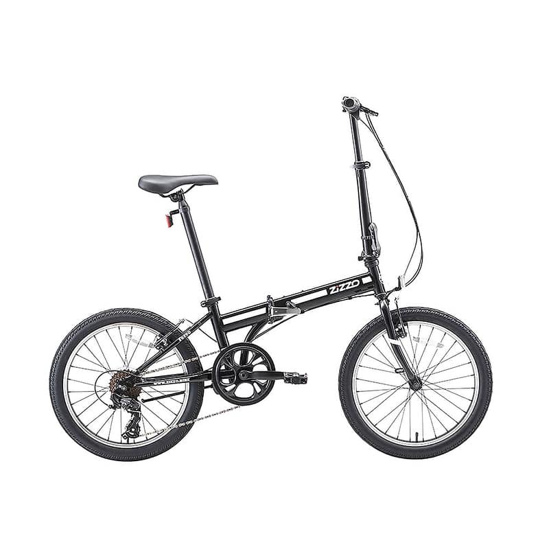 Zizzo Ferro 7-speed Steel Folding Bicycle