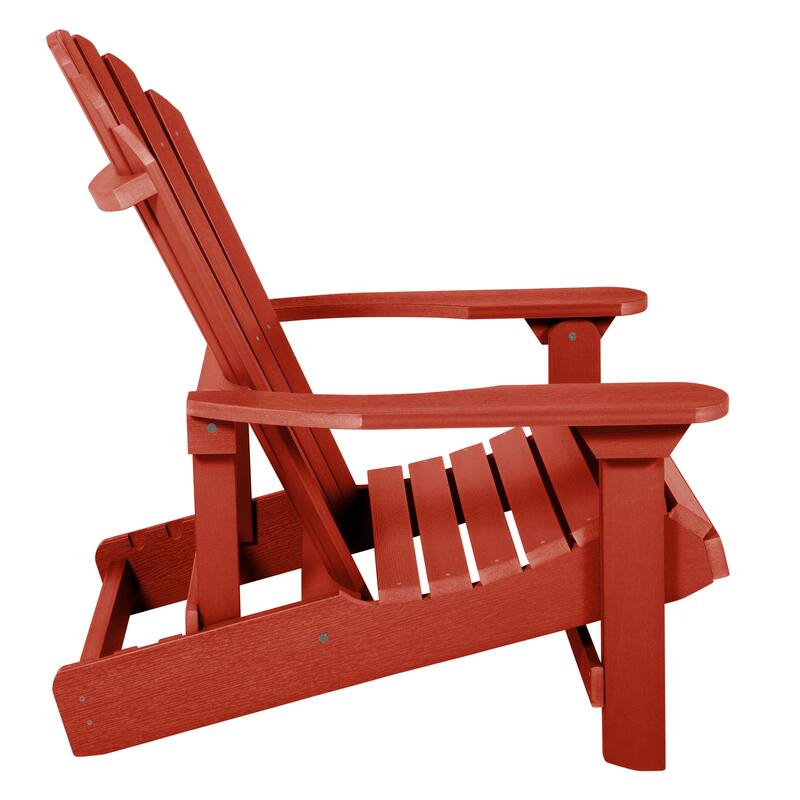 HIGHWOOD King-Size Folding and Reclining Adirondack Chair