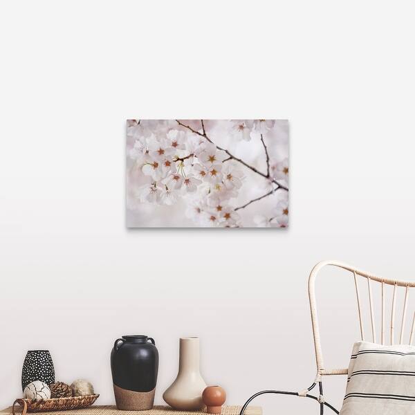 Shop Japanese Cherry Blossom Canvas Wall Art Overstock 16490491