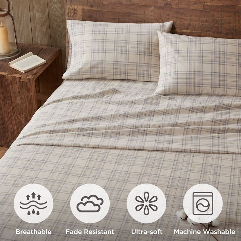 Woolrich Cotton Flannel Sheet Set
