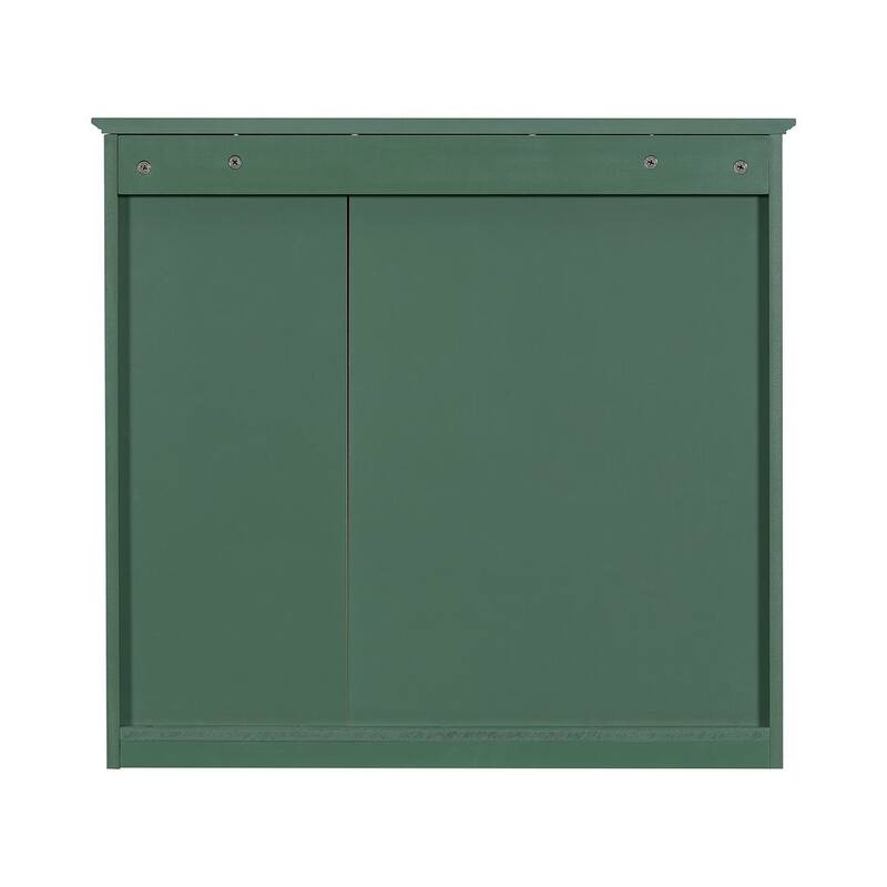 30" Modern Bathroom Vanity with Top Sink and 2 Drawers and a Tip-out Drawer
