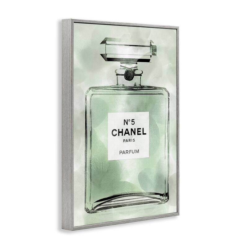 Stupell Minimal Glam Brand Perfume Framed Giclee Art Design By Madeline Blake