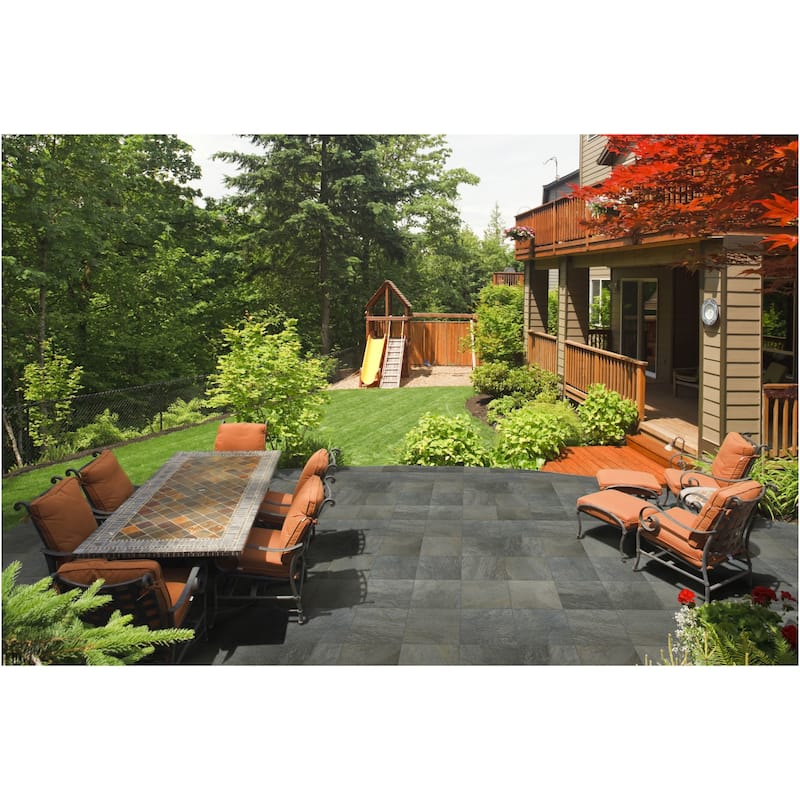 Ackland AKTQT12X12H-CA 12" x 12" Quartzite Solid Floor and Wall Tile - - Sydney Glow