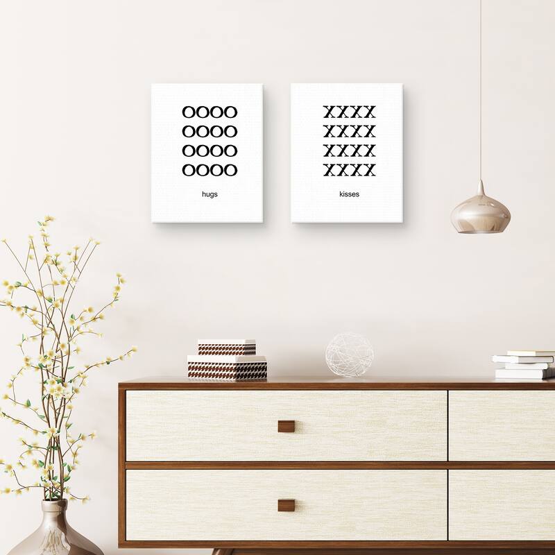 Hugs & Kisses by Design Lab Canvas Art Prints