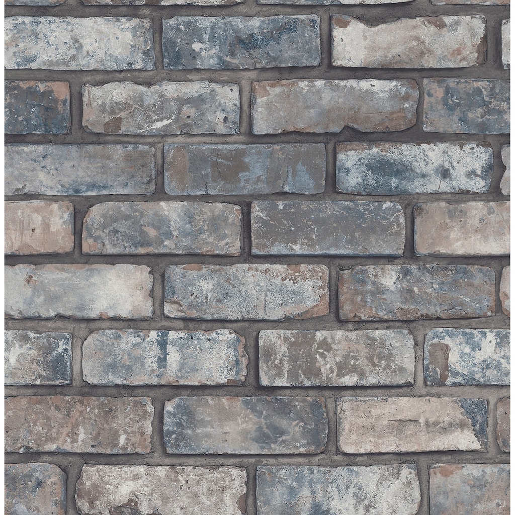 Fine Decor Darren Grey Loft Brick Wallpaper