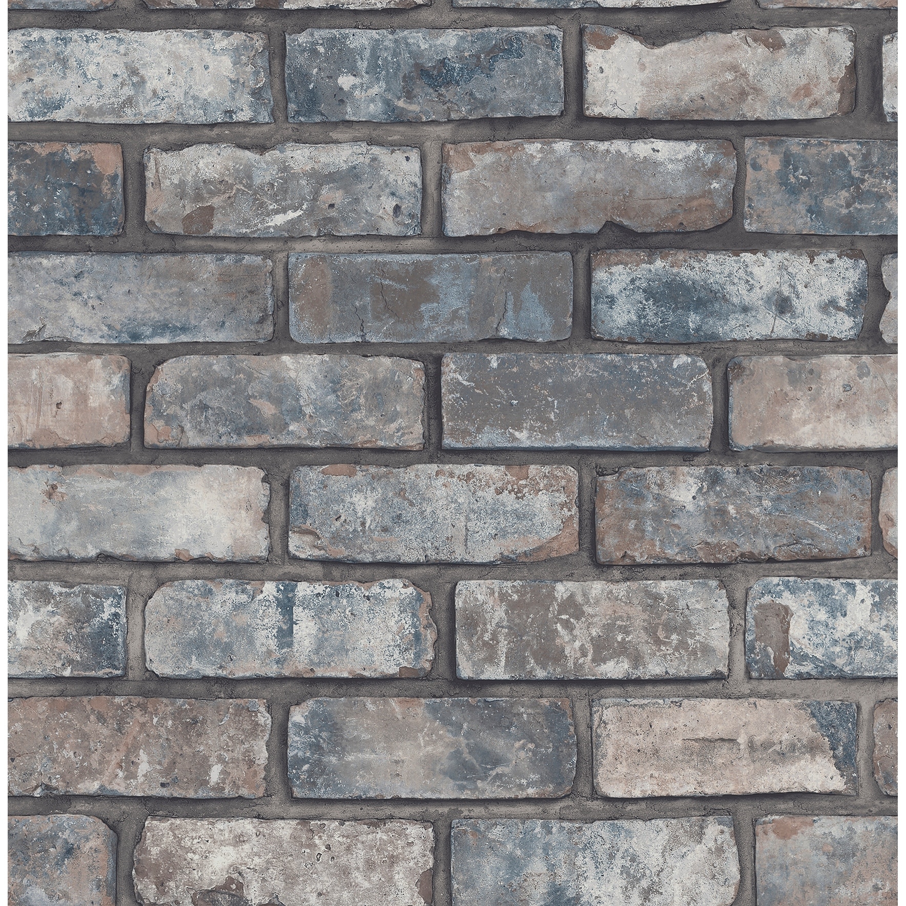 Fine Decor Darren Grey Loft Brick Wallpaper