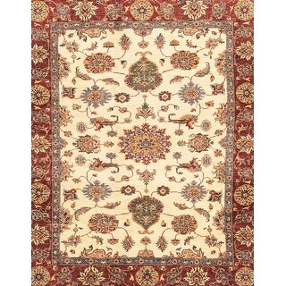 Ahgly Company Machine Washable Abstract Brown Gold Area Rugs - Bed Bath