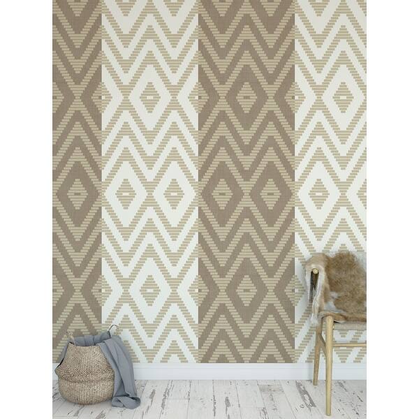 Rattan Tan Peel And Stick Wallpaper By Kavka Designs 2 X 16 Overstock 31637847 Removable wallpaper is also perfect for complimenting furniture, lining shelves, or whatever project you have in mind. overstock com