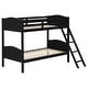 preview thumbnail 14 of 21, Kid-Friendly Design Twin Over Twin Bunk Bed