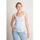 preview thumbnail 6 of 13, Lola Tank Extra Large - Blue Floral