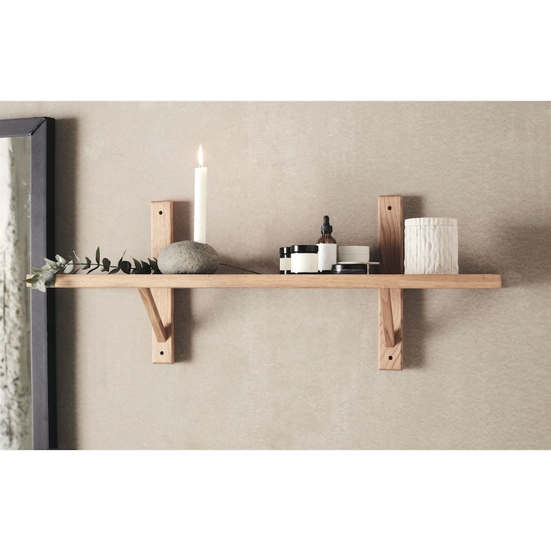 Candle holder Valley - Grey/Natural - Grey/Natural - Grey/Natural