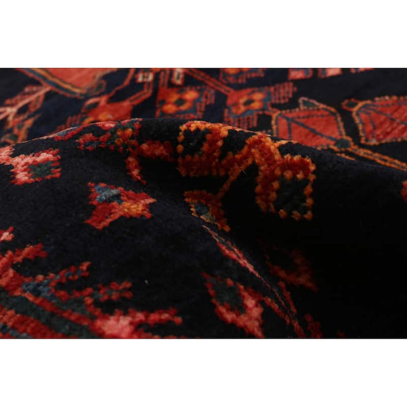 ECARPETGALLERY Hand-knotted Anadol Navy Wool Rug - 4'6 x 6'9