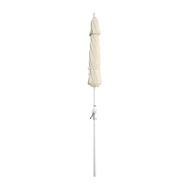 Pompano 7.5-foot Crank Lift Round Patio Umbrella by Havenside Home