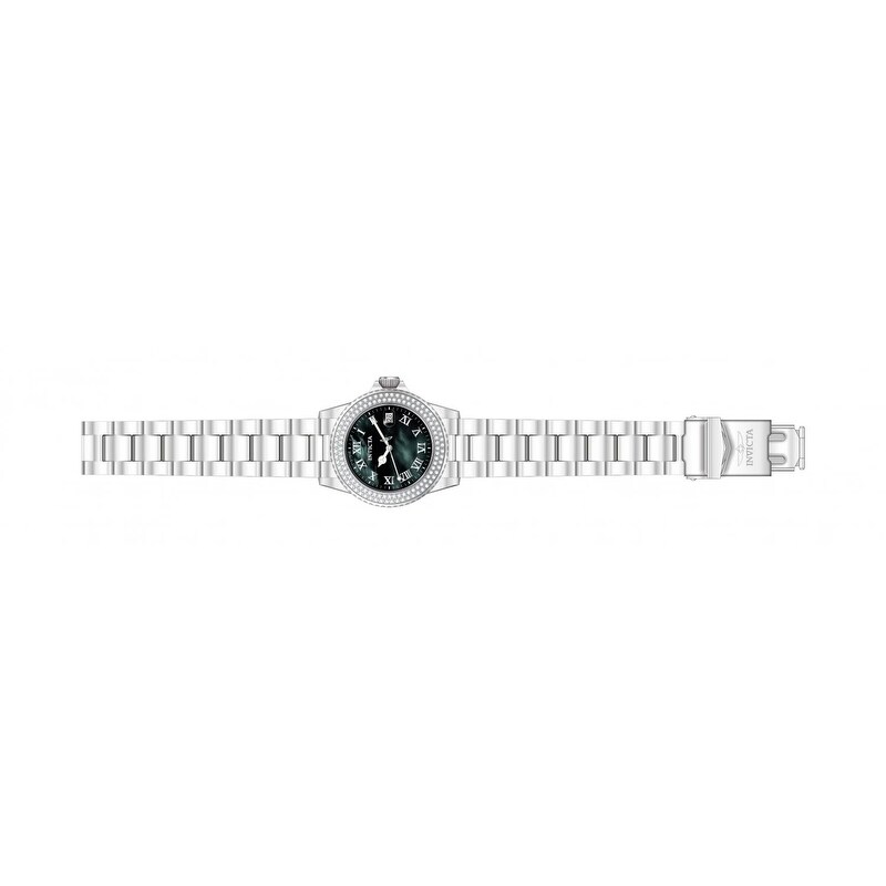 Invicta 21711 Angel Quartz Black Dial Watch Invicta Angel Black Mop Dial Ladies Watch 21711 | Fash Brands main image 4