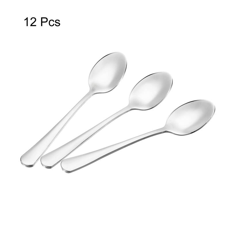 Metal Spoons, Stainless Steel Spoon for Home Kitchen Restaurant