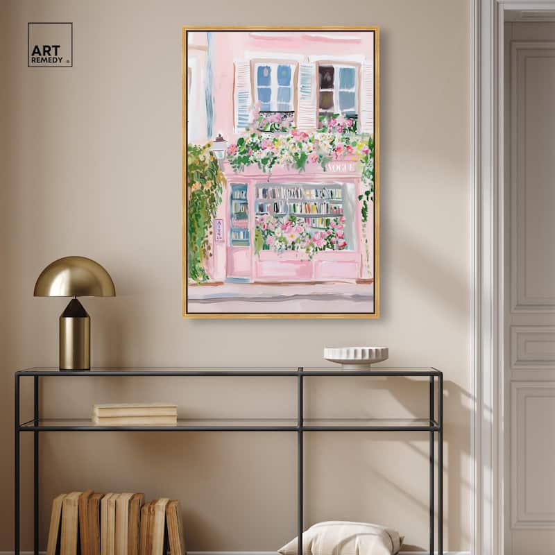 Little Magazine Store Canvas by Art Remedy