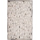 preview thumbnail 5 of 5, SAFAVIEH Handmade Studio Leather Sivia Modern Leather Rug 4' x 6' - Grey/Ivory - Rectangle