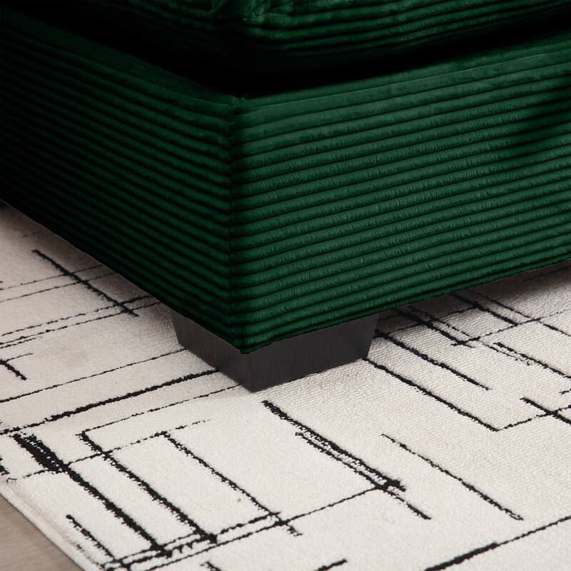 GDFStudio- Mark Corduroy Three-Seater Sofa