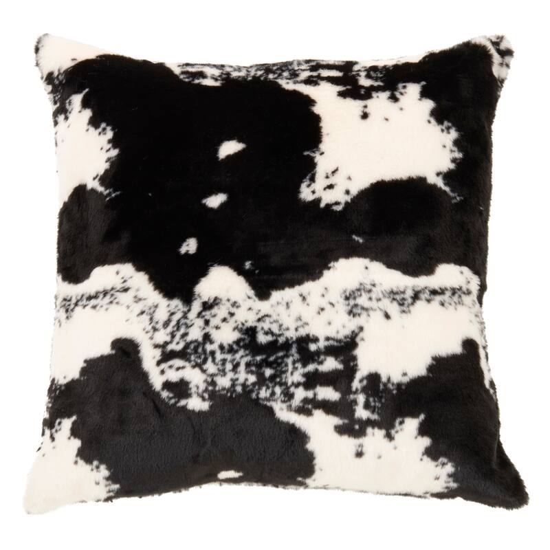 Urban Faux Cowhide Floor Pillow