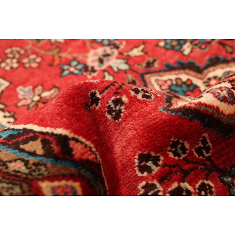 ECARPETGALLERY Hand-knotted Anadol Red Wool Rug - 3'8 x 5'1