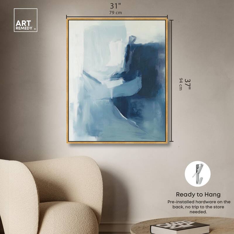 Glacial Reflections I Canvas by Art Remedy