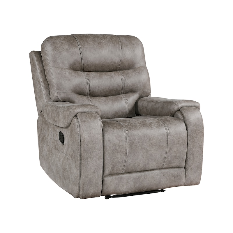 Gerald 3-Piece Microfiber Manual Reclining Sofa Set