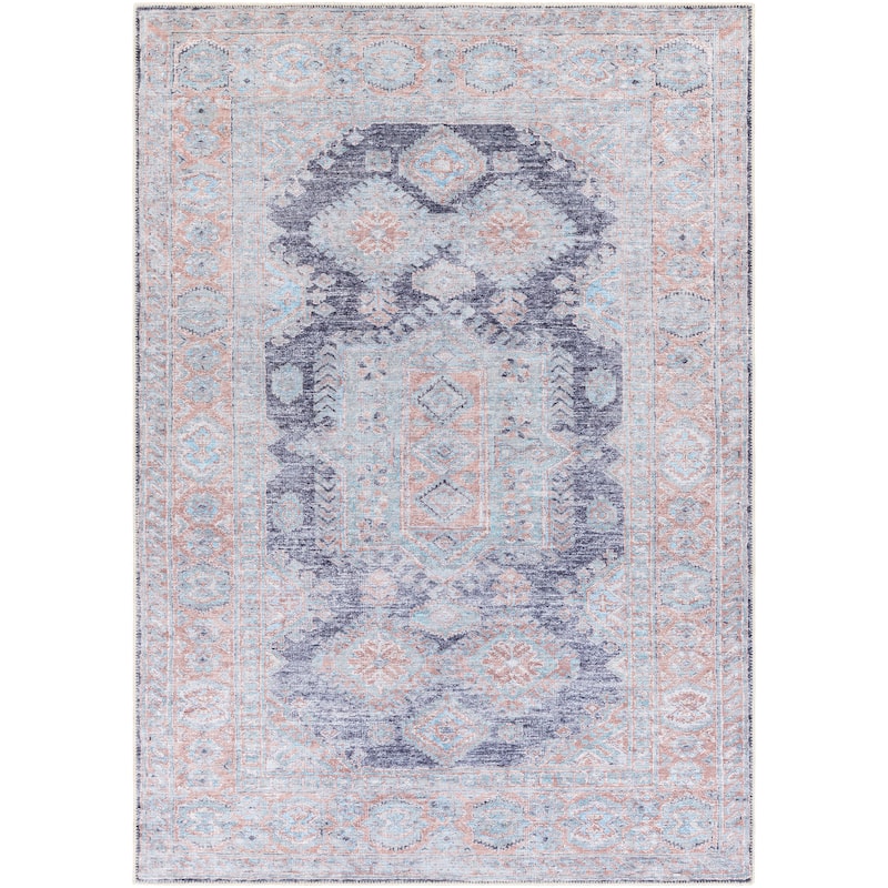 Artistic Weavers Cesar Vintage Global Printed Machine Washable Area Rug