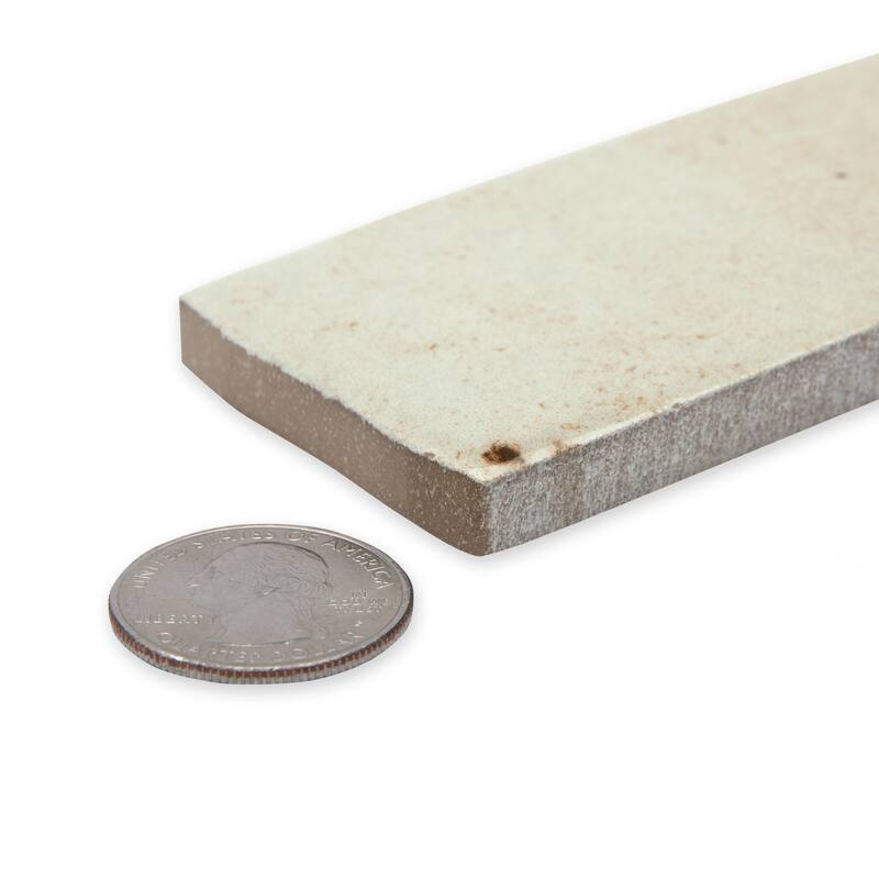 Merola Tile Scottsdale Ivory 1-7/8" x 17-3/4" Porcelain Floor and Wall Tile